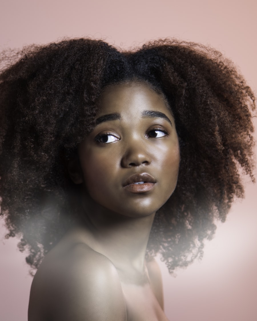Beauty client portrait